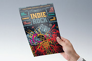 Space Bear Hand Drawn Vector Flyer, a Flyer Template by ashenterprise (Thumbnail 3 of 3)