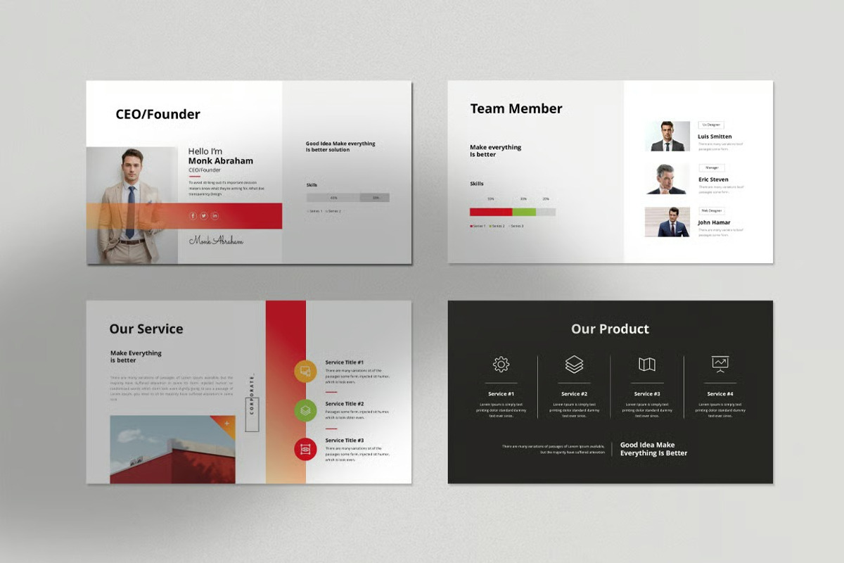 Designing Creative Corporat Template, a Presentation Template by Fit-tee (Photo 2 of 7)