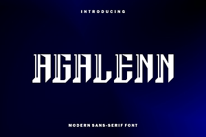 Agalenn Font