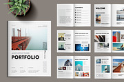 Contemporary Architecture Portfolio, a Brochure Template by ContestDesign (Thumbnail 1 of 3)