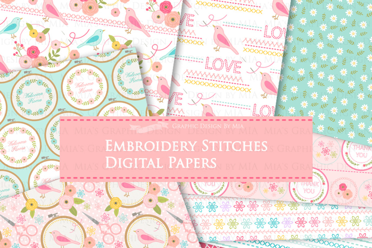 Sewing, Embroidery, Cross Stitches, an Illustration by Mia's Graphic Design (Photo 8 of 9)