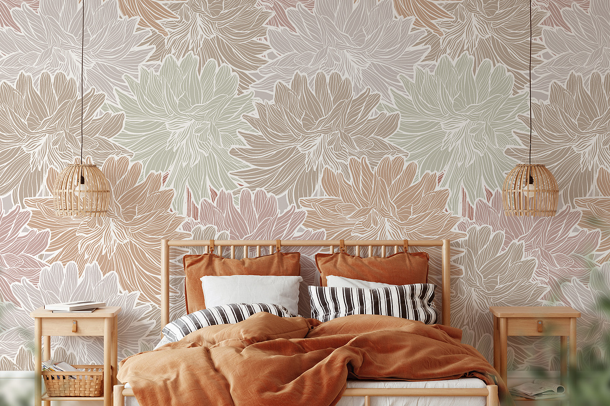 Elegant Floral Patterns Vector, a Pattern Graphic by ilonitta (Photo 3 of 10)