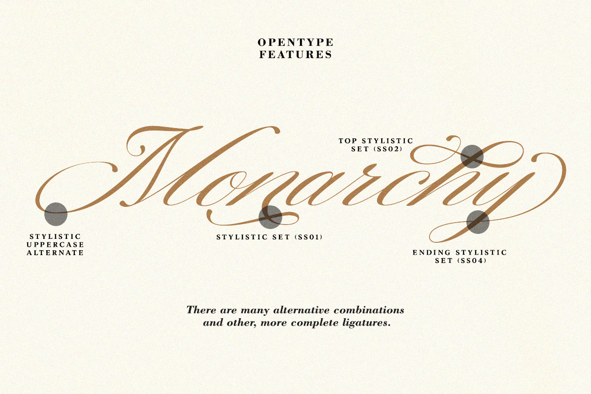 Monarchy Script, a Script Font by Romiecreative (Photo 12 of 12)