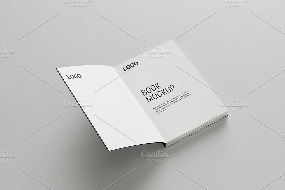 Book Cover Mockup 8 Psd File, a Books & Magazine Mockup by PremiumMockup (Photo 3 of 8)