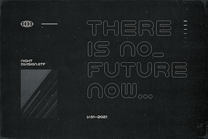 Night Division Future Font