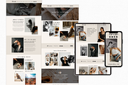 Luxury Wix Website Template, a Wix Template by AdvertFox (Thumbnail 5 of 10)