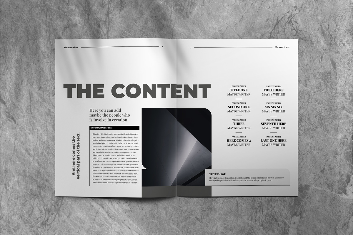 Lifestyle Indesign Template, a Magazine Template by Luuqas Design (Photo 2 of 10)