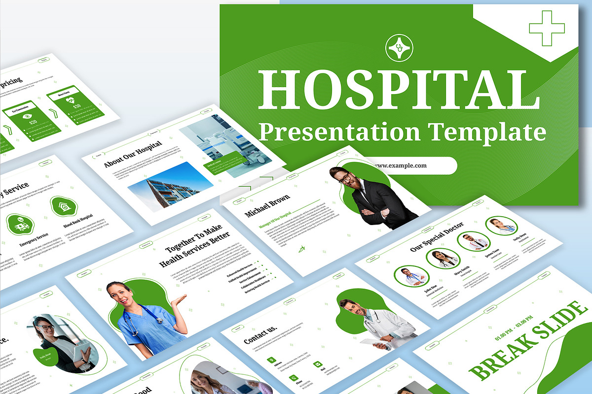 Medical Presentation Template (PPT), a Presentation Template by Mighty-Slide (Photo 1 of 6)