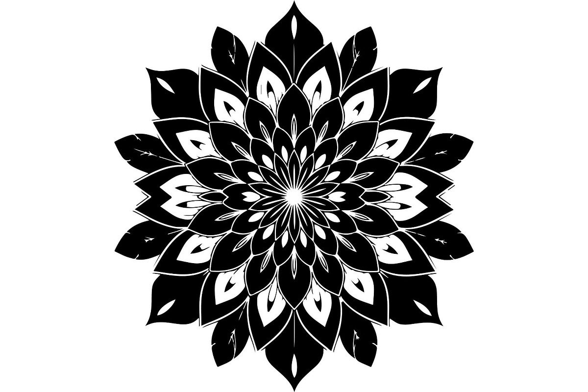 Ornamental Mandala Vector, an Object Graphic by Creativeshirt (Photo 10 of 19)