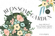 BLOSSOM GARDEN Botanical Collection, an Illustration by Alisha Gronska (Thumbnail 1 of 11)