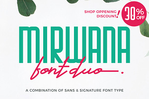 Mirwana Font Duo