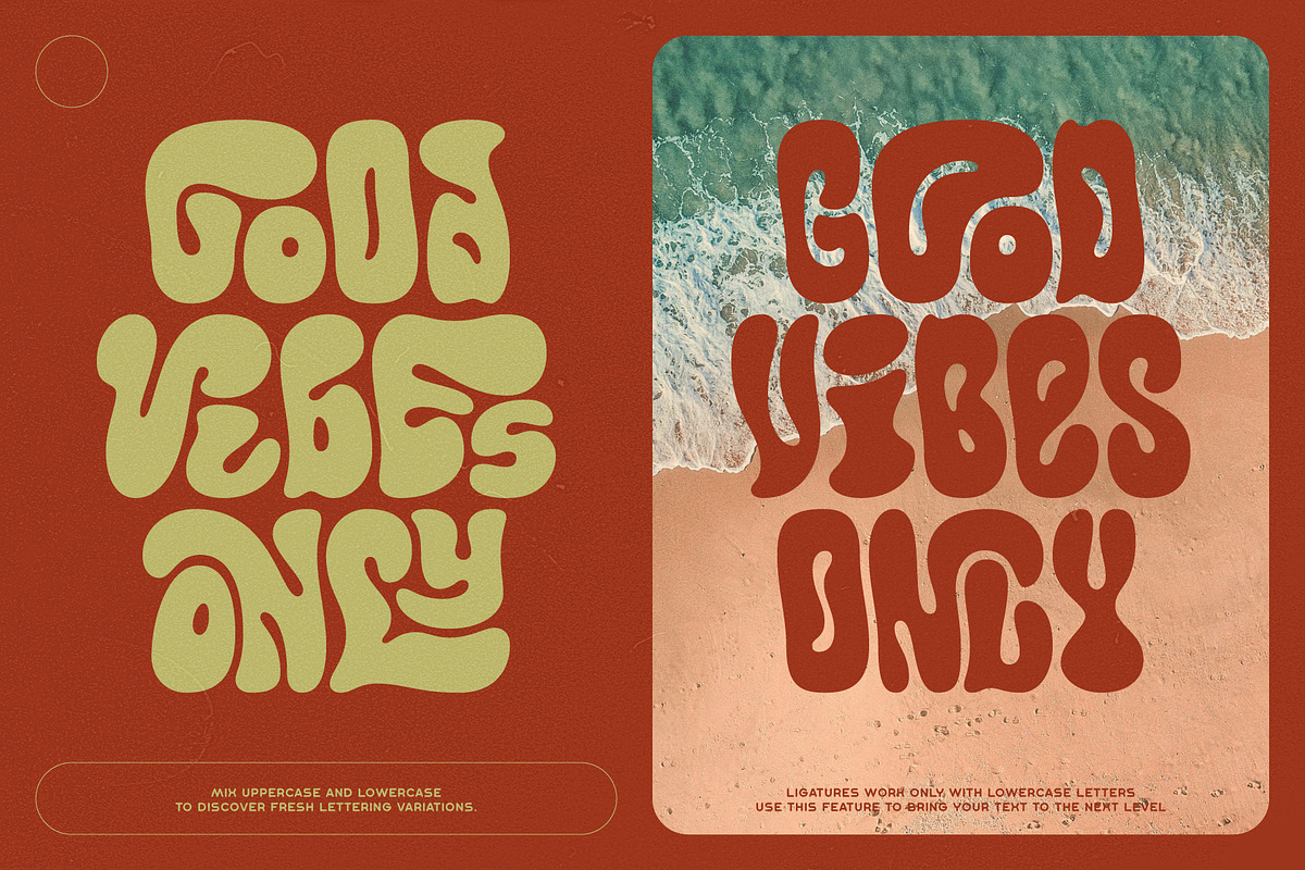 Callidryas Groovy Font, a Sans Serif Font by Gleb Guralnyk (Photo 4 of 8)