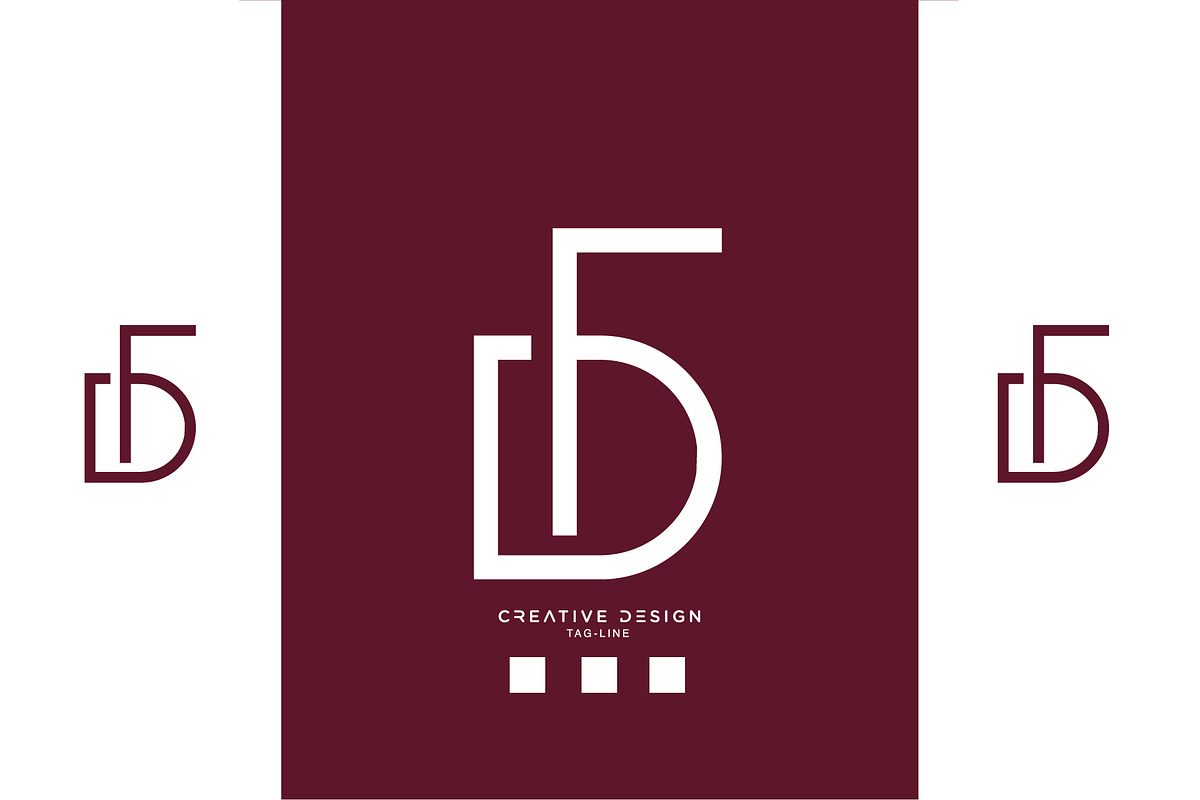 DF or FD logo monogram, a Branding & Logo Template by design_proleague