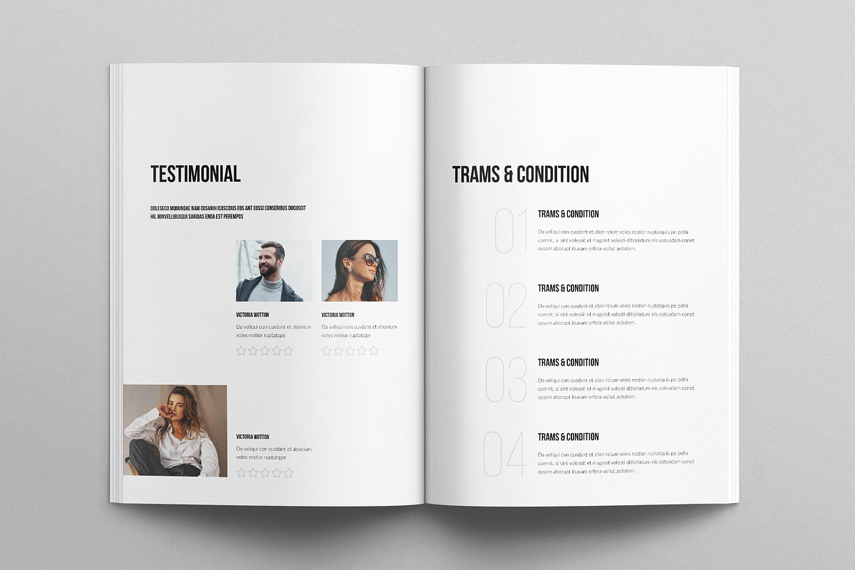 Services & Pricing Guide Template, a Brochure Template by E-Type (Photo 6 of 7)