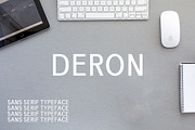 Deron Sans Serif Font Family Pack, a Sans Serif Font by Creativetacos (Thumbnail 1 of 5)