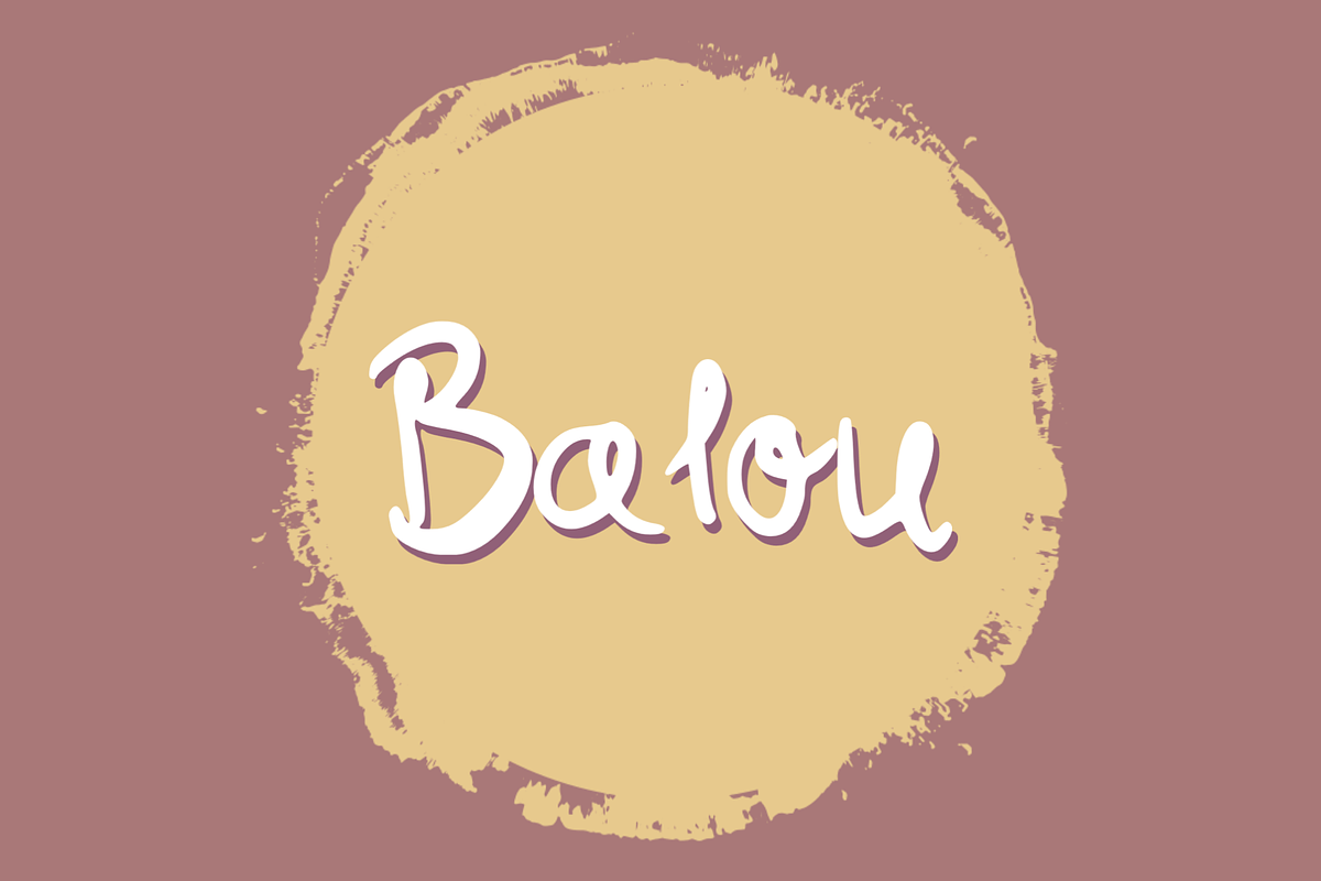 Balou Handwritten Font