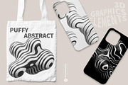 Puffy Abstract 3D Graphics Shapes, an Object Graphic by Youandigraphics (Thumbnail 6 of 15)