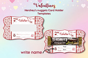 Valentines Treat Box Templates, a Print Template by Adalin Shop (Thumbnail 5 of 9)
