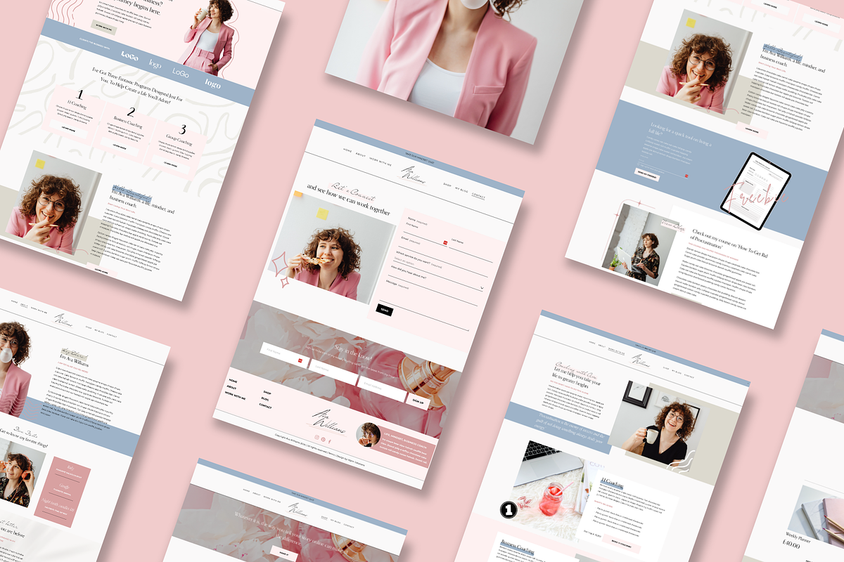 Coaching Squarespace Website, a Squarespace Template by Wynn Solutions (Photo 2 of 4)