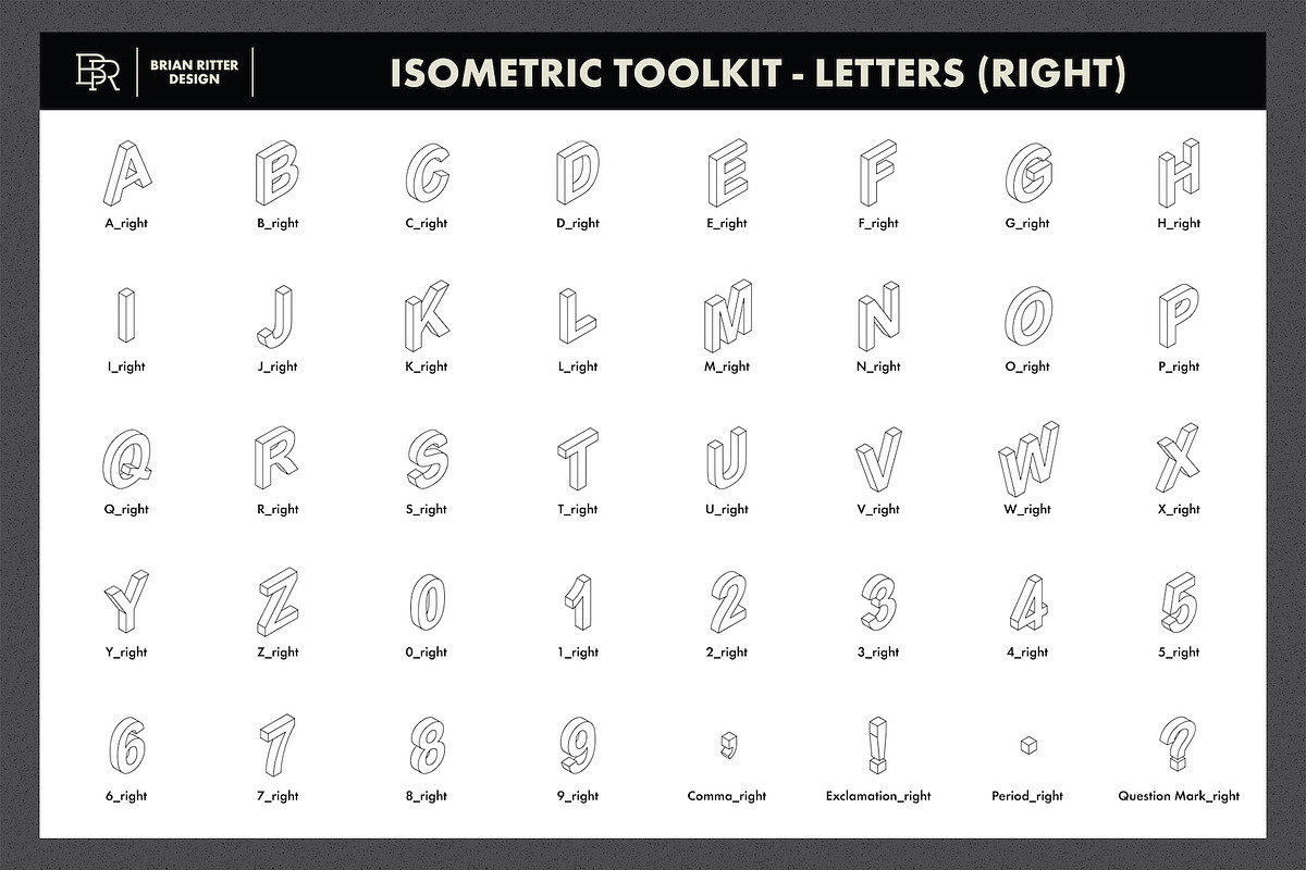 Isometric Toolkit, a Brush Add-On by Brian Ritter Design (Photo 9 of 11)