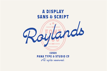 Roylands Font Duo, a Script Font by Panatype™ Studio