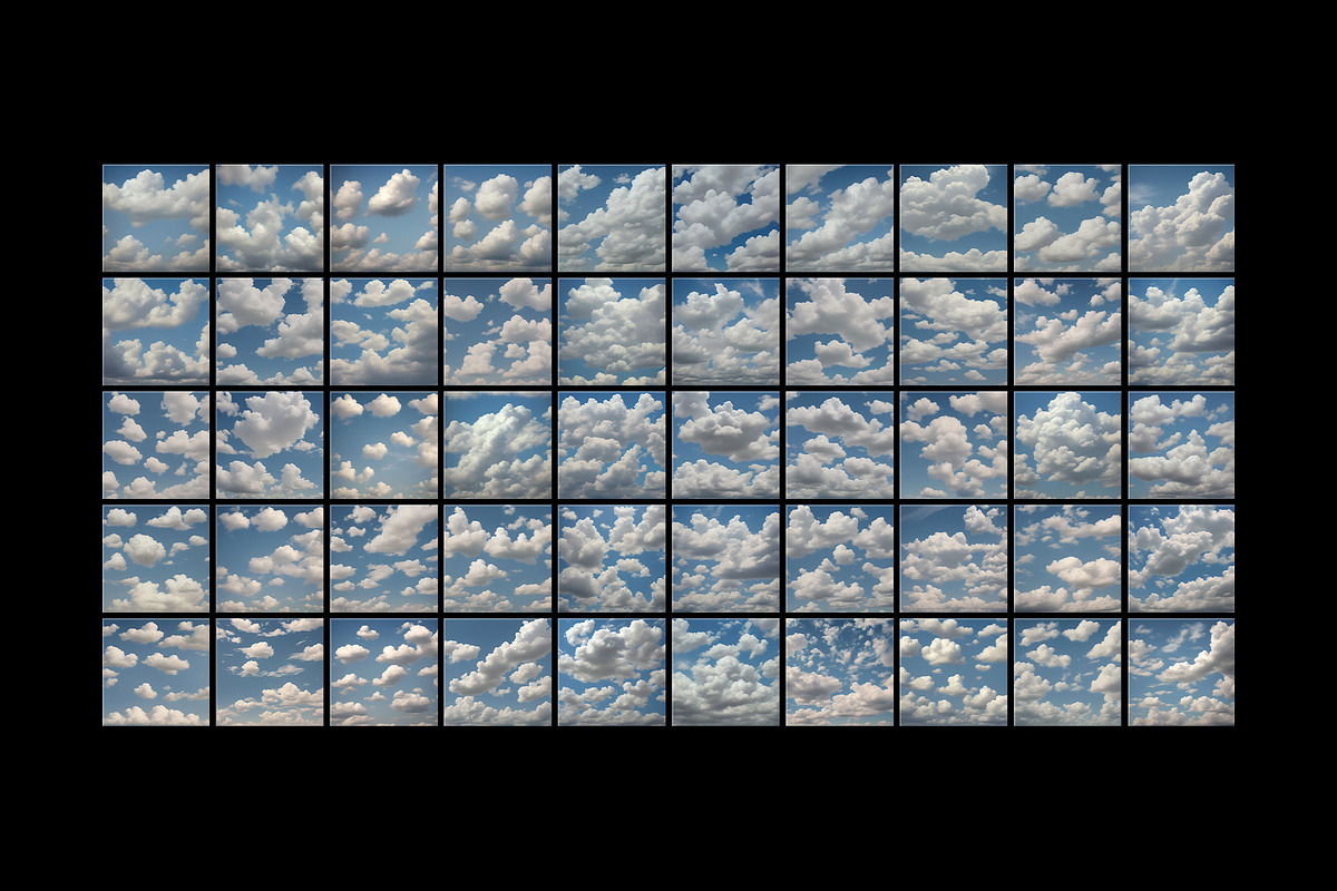 Big White Clouds, a Background Graphic by MarkSupply (Photo 4 of 4)