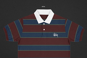 Realistic Polo Shirt Mockup 2