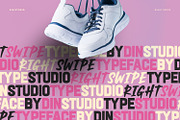 Right Swipe, a Script Font by din-studio.com (Thumbnail 9 of 10)