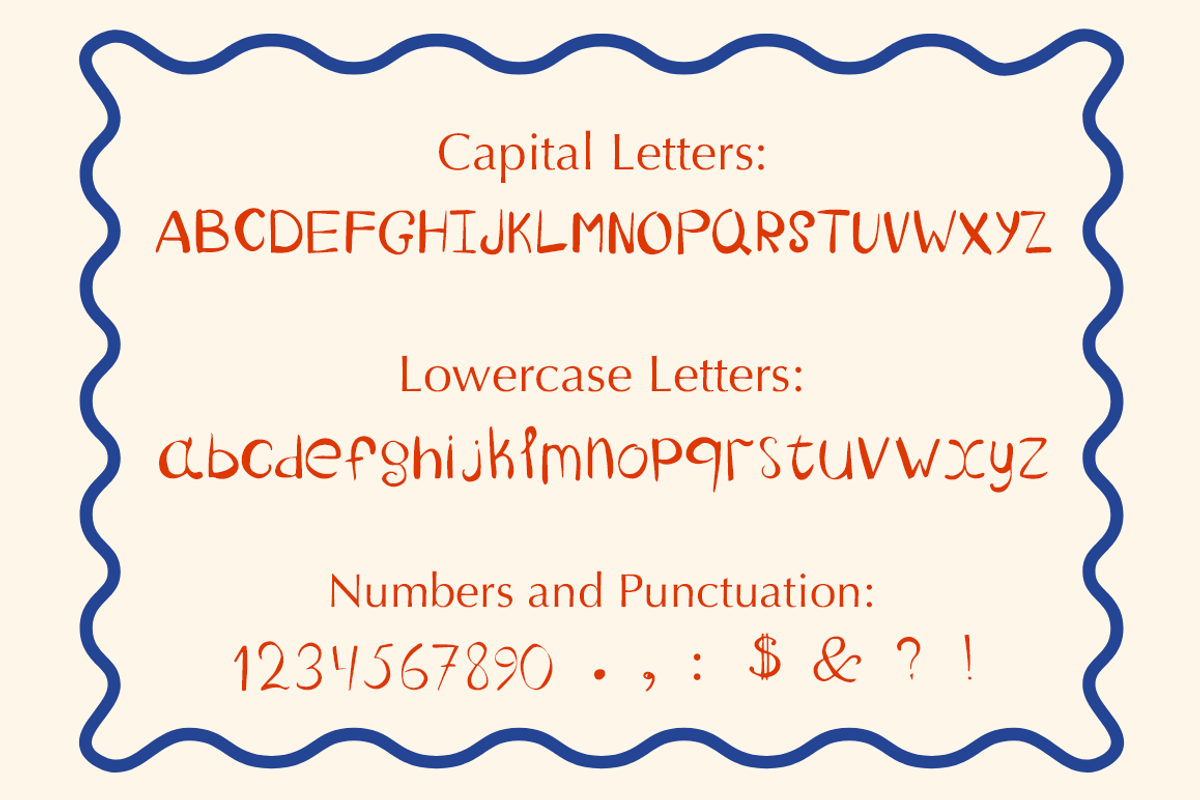 Rory Handwritten Font, a Handwritten Font by Kate Creative Studio (Photo 2 of 4)