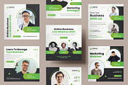 Webinar Social Media Post Pack, a Social Media Template by Pixelpick (Thumbnail 3 of 6)