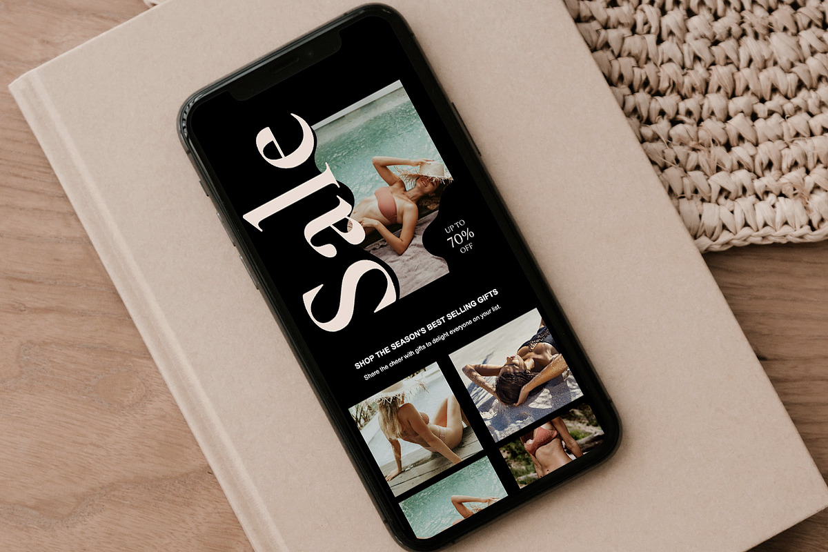 Black Friday Sale Email - Klaviyo, an Email Template by Edit & Go Templates (Photo 2 of 3)
