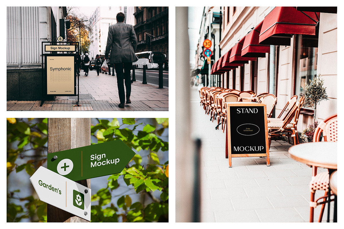 Signage Mockups vol.02 - Advertising, an Advertising Mockup by MockupForest (Photo 7 of 9)