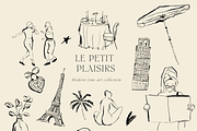 Ink dolce vita womanhood line art, an Object Illustration by Grace Noboa Illustrations (Thumbnail 6 of 17)