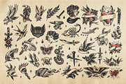 FLASH TATTOO BRUSHES BY SHAKA, a Brush Add-On by SHAKA (Thumbnail 2 of 5)