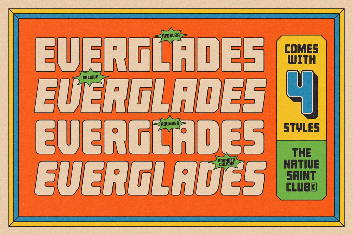 TNSC Huberica - Display Font, a Sans Serif Font by The Native Saint Club (Photo 2 of 14)