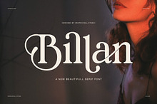 Billan Elegant Serif Font