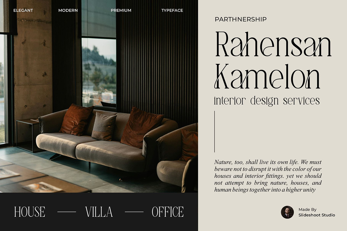 Shery || Vintage Serif Font, a Serif Font by Idea Studio (Photo 8 of 10)