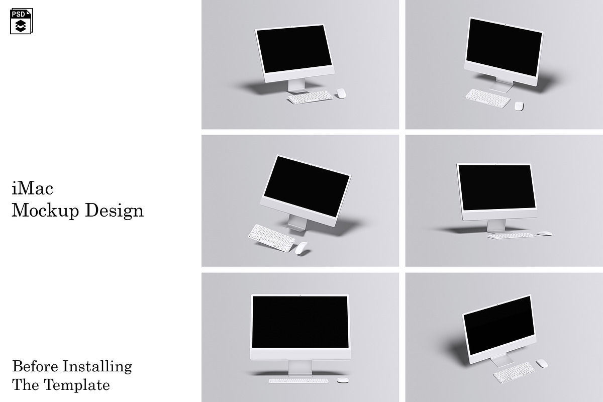 iMac Mockup, a Mac Mockup by Riel Concept (Photo 2 of 8)