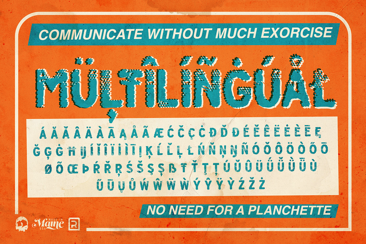Poesan Ghost, a Font by Remedy667 (Photo 4 of 5)