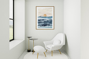 Abstract Watercolor Landscape Prints, an Illustration by Slastick (Thumbnail 11 of 14)