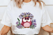 Cute Bird Sublimation Design, an Illustration by designcity5 (Thumbnail 1 of 4)