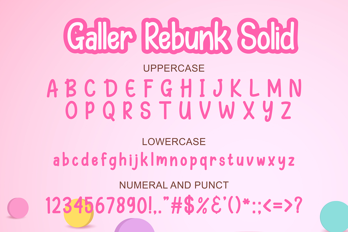 Galler Rebunk - Font Duo, a Font by Pandanwangi (Photo 5 of 7)