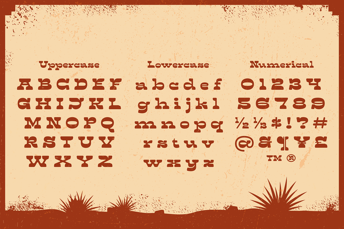 Westoon Bold Western Slab Serif Font, a Slab Serif Font by Namela Studio (Photo 3 of 10)