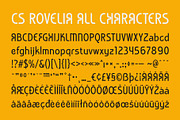 CS Rovelia – Modern Font, a Sans Serif Font by Craft Supply Co. (Thumbnail 8 of 8)