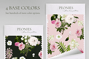 PEONIES Seamless Pattern, a Pattern Graphic by Splash! (Thumbnail 2 of 10)
