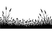Wildflower Meadow Silhouette, an Object Graphic by Creativeshirt (Thumbnail 12 of 20)