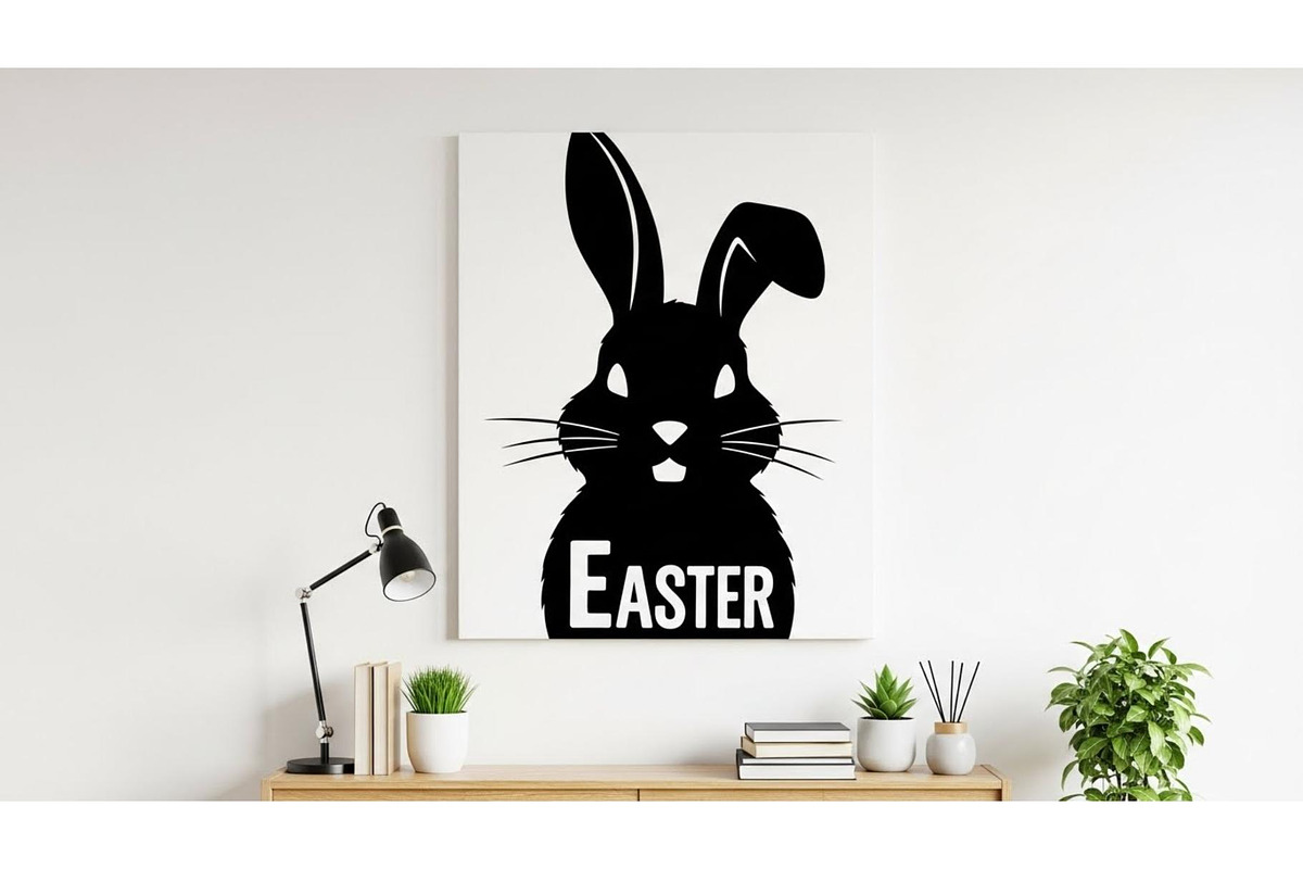 Cute Easter Bunny Silhouette bundle, an Illustration by Artivon (Photo 33 of 51)