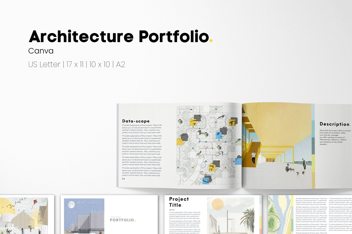 Architecture Portfolio Template, a Marketing Template by Templits (Photo 1 of 10)