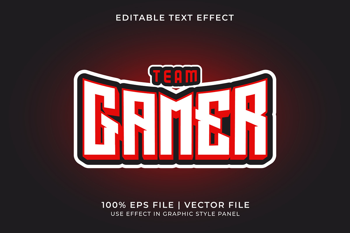 Gamer E-Sport Text Effects Bundle 2, a Layer Style Add-On by WM48 Shop (Photo 4 of 10)