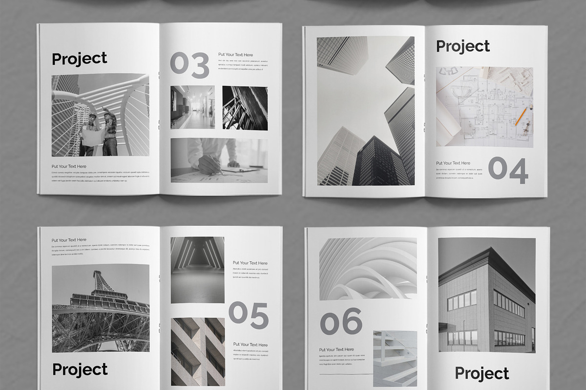 Architecture Portfolio Layout, a Brochure Template by ContestDesign (Photo 3 of 3)